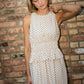 Dotted Elegance Polka Dot Midi Dress