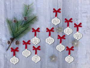 Ornament Doodle Joy Ribbon Hang