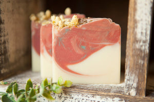 Peony & Amberwood Artisan Soap, Premium Fragrance