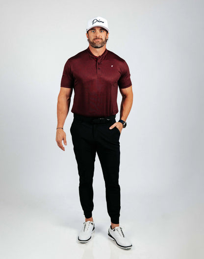 Primo Maroon Pebble Blade Polo