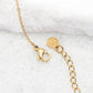 Divine Connection Gold and Zircon Necklace