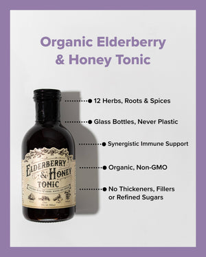 Elderberry & Honey Tonic, 16 oz