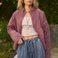 Mineral Wash Quilted Cotton Jacket