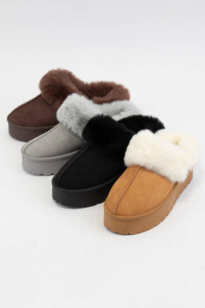 Sherpa Bootie House Slipper
