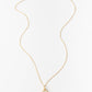 Bloom Necklace- Gold Plated Teardrop Necklace