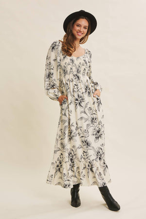 Floral Dreams Flowy Maxi Dress
