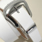 Faux Leather Western Belt