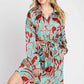 SALE Fun In The Sun Satin Shirt Dress
