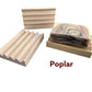 Natural wood soap saver
