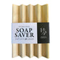Natural wood soap saver