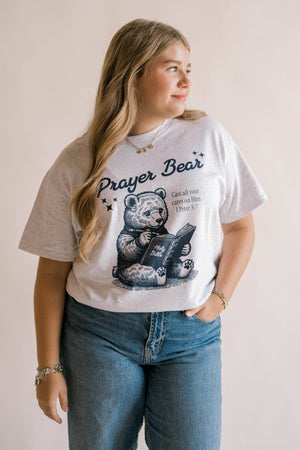 Prayer Bear Tee | Women's Christian Tee