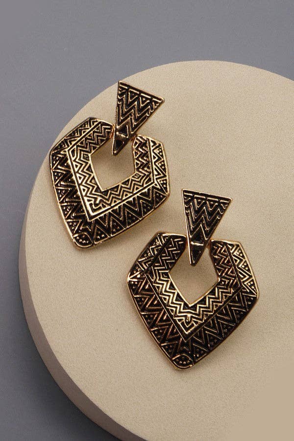 Aztec Inspired Earrings