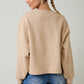 CREW NECK "Y'ALL" FLOCKED SWEATSHIRT