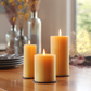 Pillar Candles – 100% Pure Beeswax – Multiple Sizes & Colors