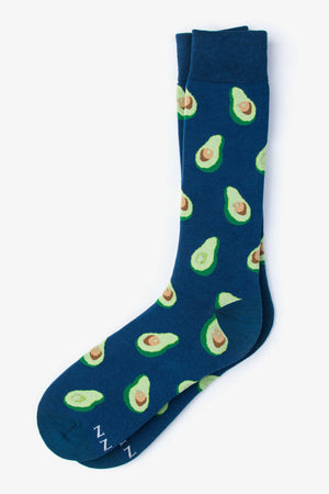 Avocado Sock Repeat by Alynn