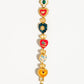 Elysian 18K Gold Boho Baroque Heart Color Bracelet