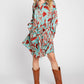 Fun In The Sun Satin Shirt Dress