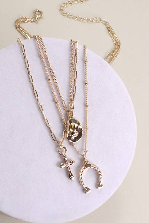 Western Layered Necklace