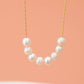 Harmony Pearl Cluster Necklace