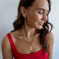 Raylee Toggle Starburst Coin Necklace