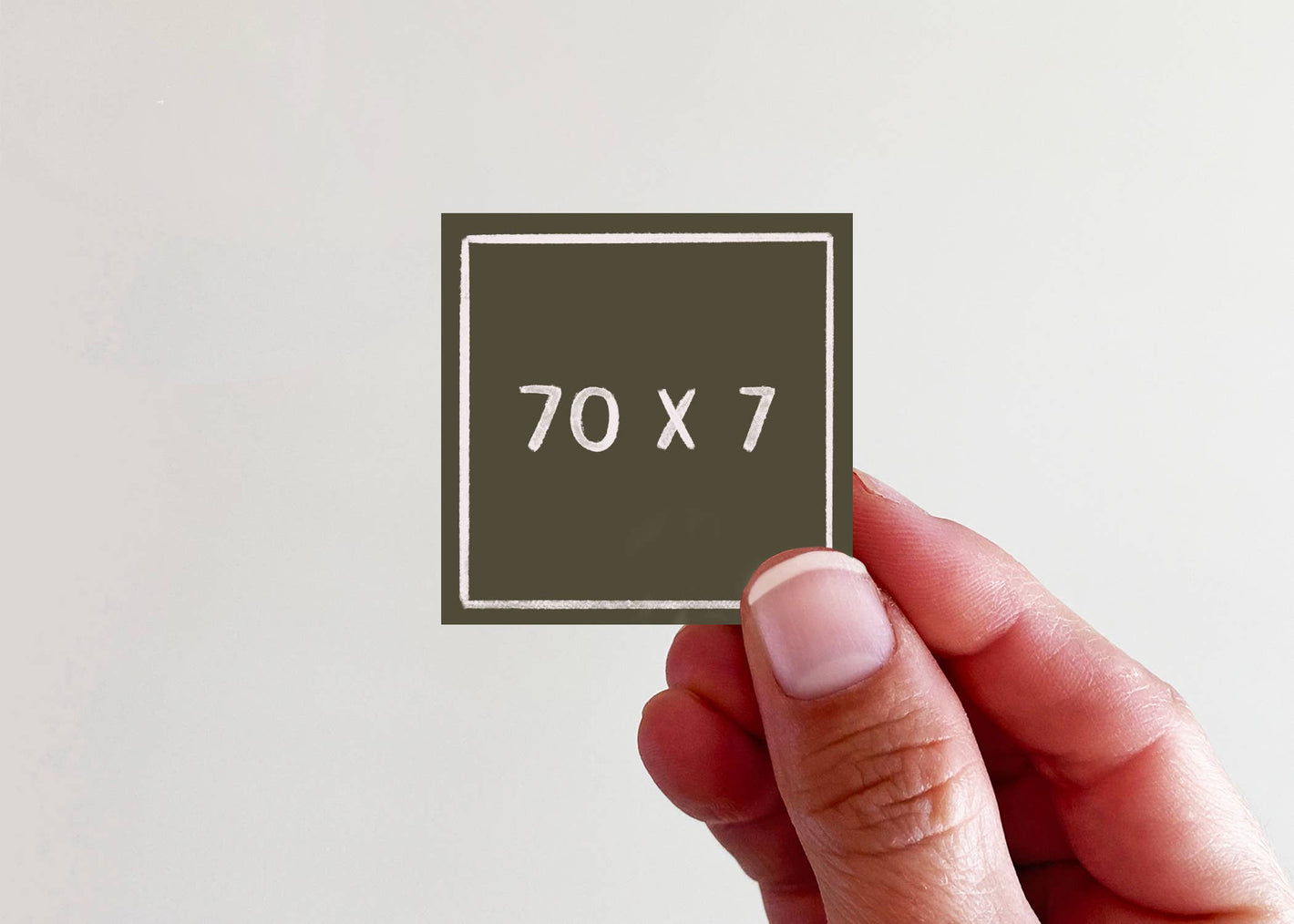 70 x 7  Vinyl Sticker