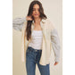Mixed Stripe Button Down Shirt