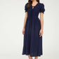Nadine Puff Sleeve Midi Dress