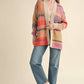 Oversized Colorblock Cardigan