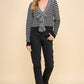 SALE Front Bow Striped Sweater