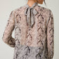 Printed Elegance Blouse