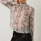 Printed Elegance Blouse