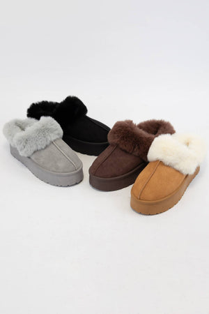 Sherpa Bootie House Slipper