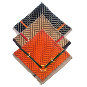 MULTI PATTERN SILKY BANDANA SQUARE SCARF, LVSC 122