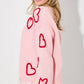 God is Love Button Up Sweater