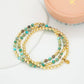 Light We Carry Bracelet Set in  Turquoise