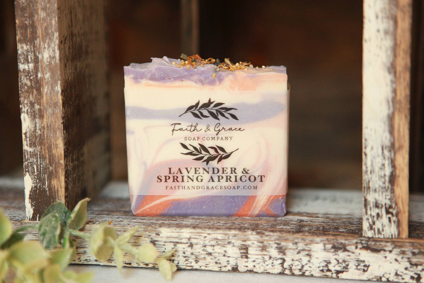 Lavender & Apricot Artisan Soap