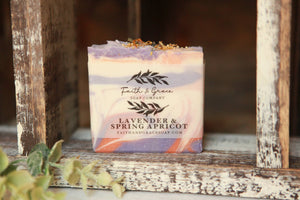 Lavender & Apricot Artisan Soap