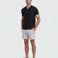 Short Sleeve T-Shirt | V-Neck | Black