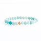 Gemstone Bracelets-Amazonite | 6mm |Crystals & Stones