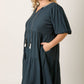 PLUS Mandie Midi Dress With Tassles