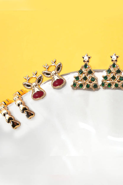 Christmas Trio Earring Set