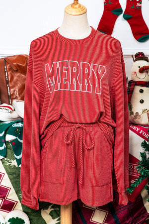 Merry Christmas Pajama Set