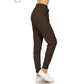 Plus Size Buttery Soft Solid Joggers with Drawstring