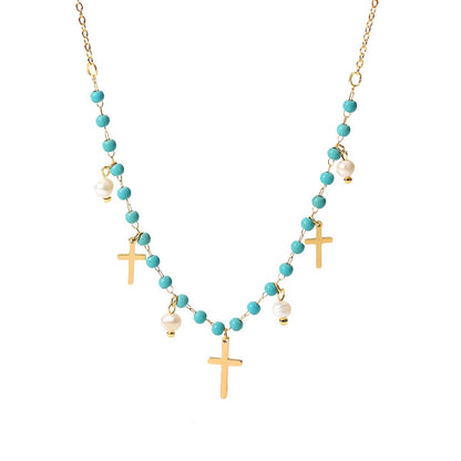 Cross Charm Necklace