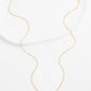 Iris Mother-of-Pearl Necklace-  Circular Pendant Gold Plated Chain Necklace