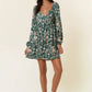 Lainey Long Sleeve Floral Mini Dress
