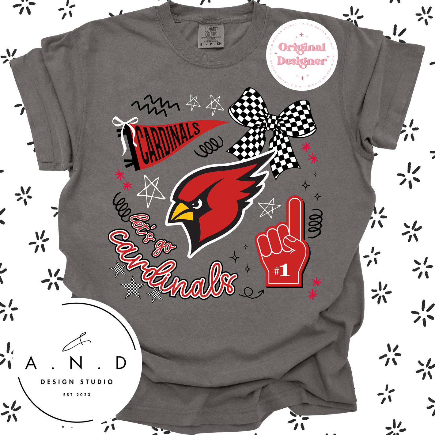 Cardinals Mascot Doodle