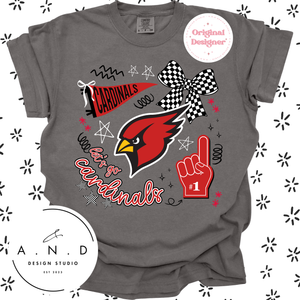Cardinals Mascot Doodle