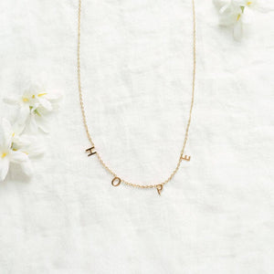 Hope Necklace 18kt