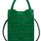 Basket Weave Small Crossbody Bag